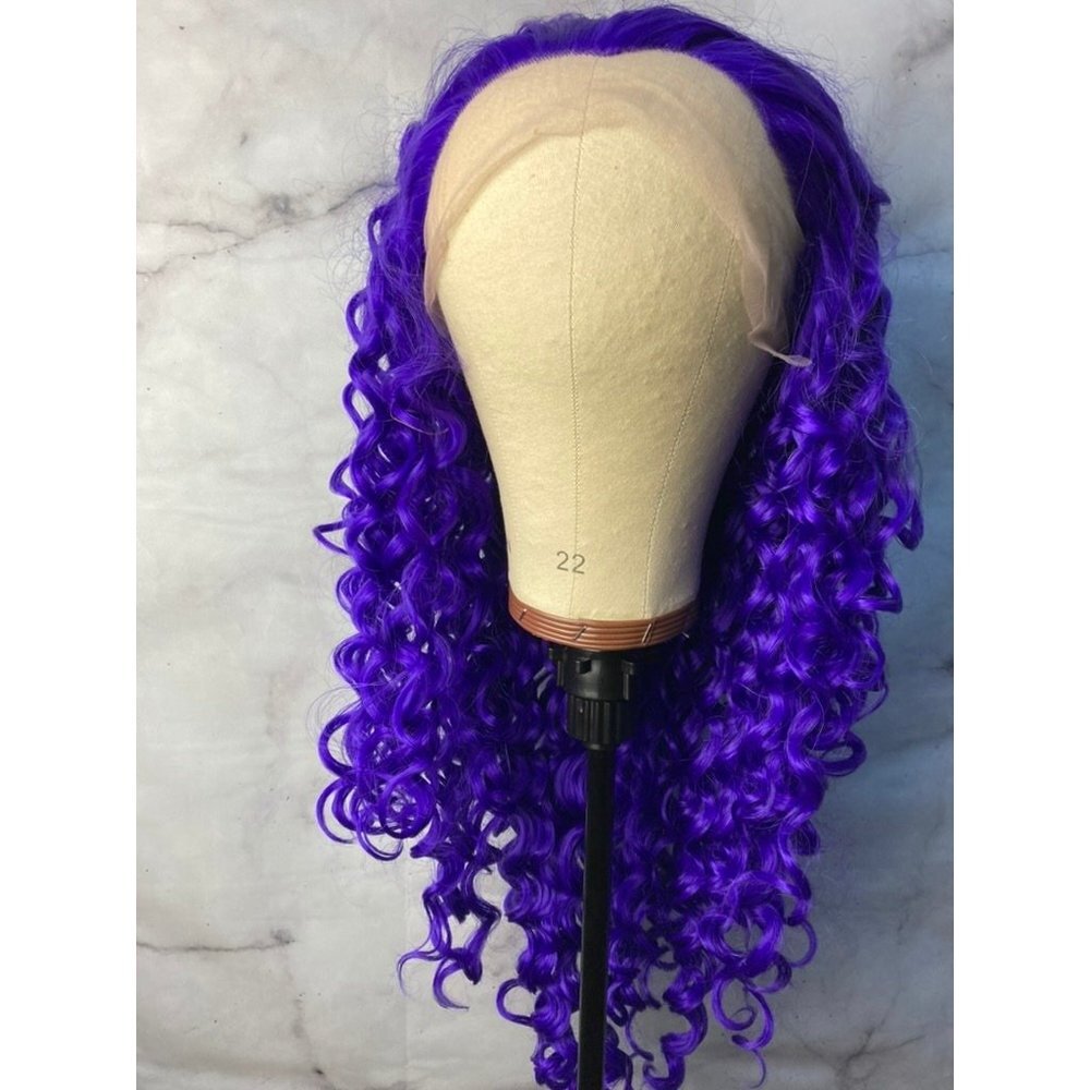 Purple Wig,Violet Purple Wig